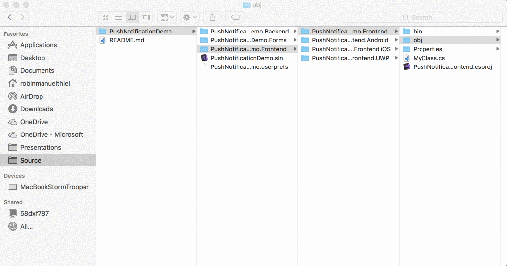 onedrive finder extension for mac